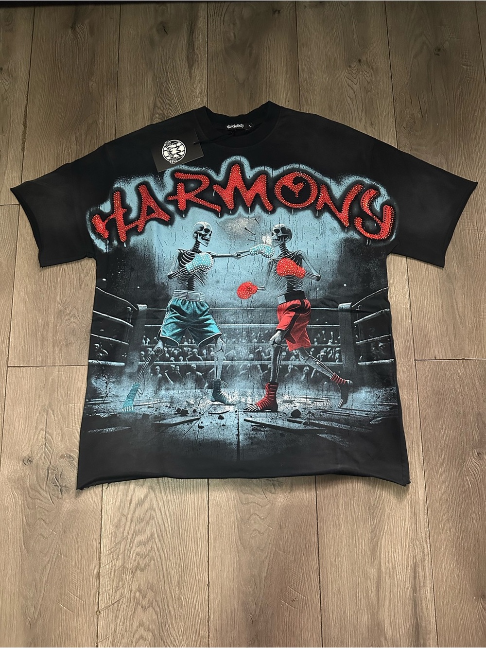 Harmony black t-shirt 🥊